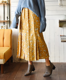 Luz Llena | 花柄プリーツスカート(スカート)