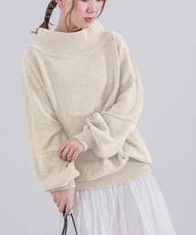 ドロップショルダーニット