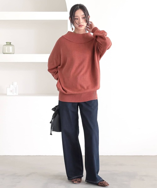 n'OrLABEL（ノアールレーベル）の「『ドロップショルダーニット