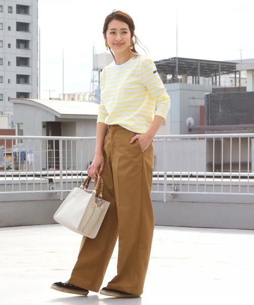 Dickies（ディッキーズ）の「【別注】＜Dickies＞∴ワークワイドパンツ（その他パンツ・レディース・ブラック/ベージュ/ダークブラウン・SMALL/MEDIUM）」の6枚目の写真