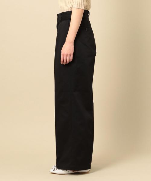 Dickies（ディッキーズ）の「【別注】＜Dickies＞∴ワークワイドパンツ（その他パンツ・レディース・ブラック/ベージュ/ダークブラウン・SMALL/MEDIUM）」の16枚目の写真