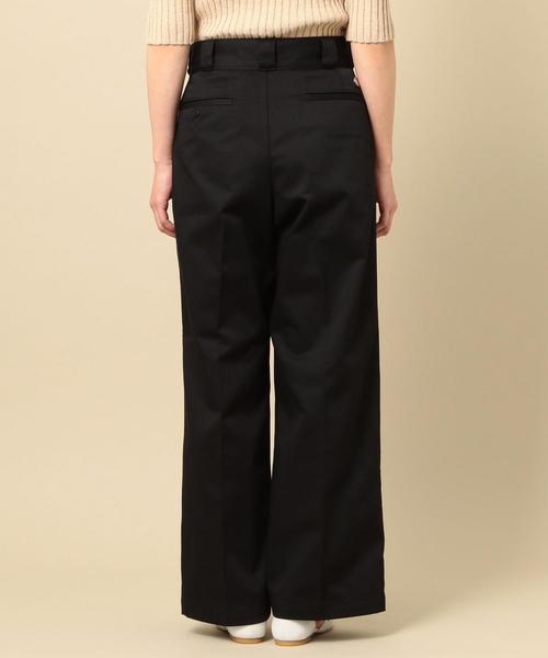 Dickies（ディッキーズ）の「【別注】＜Dickies＞∴ワークワイドパンツ（その他パンツ・レディース・ブラック/ベージュ/ダークブラウン・SMALL/MEDIUM）」の17枚目の写真