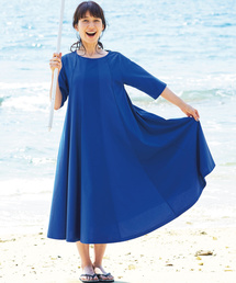 Sunny clouds | サニークラウズ　パラソルワンピース(ワンピース)