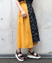 PAGEBOY | 花柄切り替えスカート(スカート)