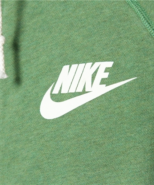 NIKE(ナイキ)の「2013 ナイキ サンタモニカ トラック NIKE AS RU SANTA MONICA TRCK CLB FZ(パーカー・メンズ・グリーン/ホワイト・MEDIUM/LARGE)」の9枚目の写真