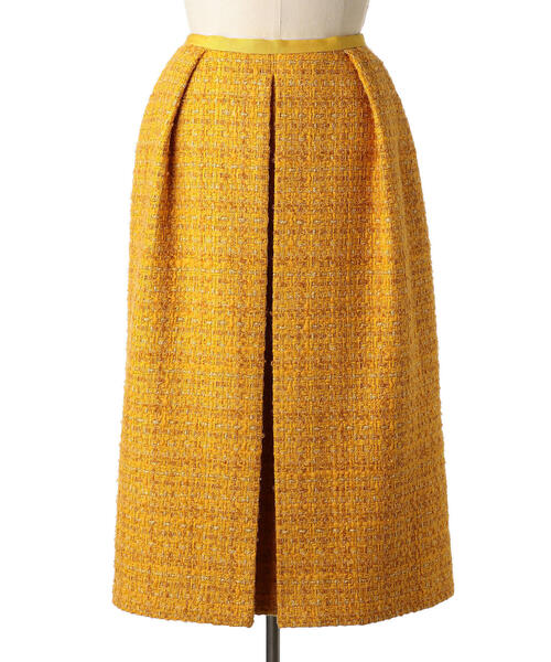 Drawer（ドゥロワー）の「Drawer ツイードタックスカート（スカート