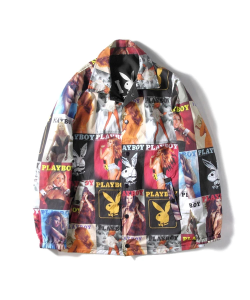PLAYBOY（プレイボーイ）の「PLAYBOYコラボ リバーシブルコーチ
