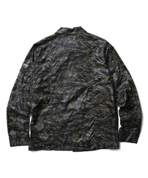 CRIMIE(クライミー)の「TIGER CAMO JUNGLE SHIRT(ミリタリージャケット・メンズ・ブラック/カーキ・X-SMALL/SMALL/MEDIUM/LARGE/X-LARGE/XX-LARGE)」の13枚目の写真