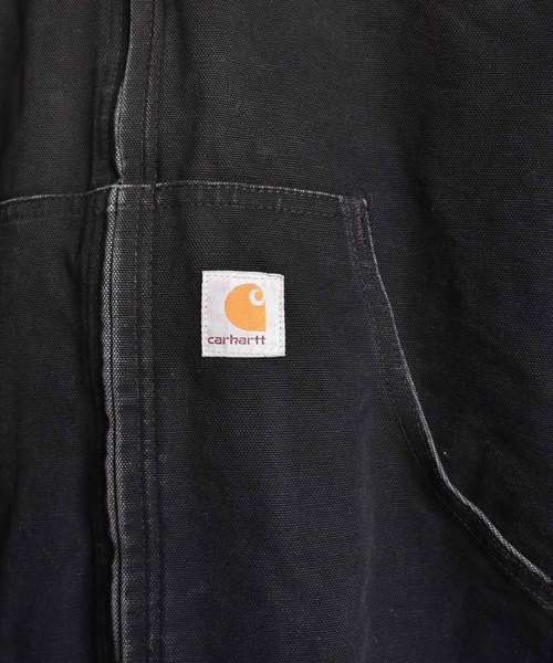 Carhartt（カーハート）の「【ヴィンテージ古着】Carhartt アクティブパーカー（パーカー・メンズ・ブラック・MEDIUM）」の2枚目の写真