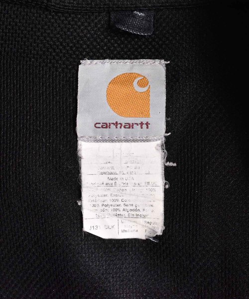 Carhartt（カーハート）の「【ヴィンテージ古着】Carhartt アクティブパーカー（パーカー・メンズ・ブラック・MEDIUM）」の7枚目の写真