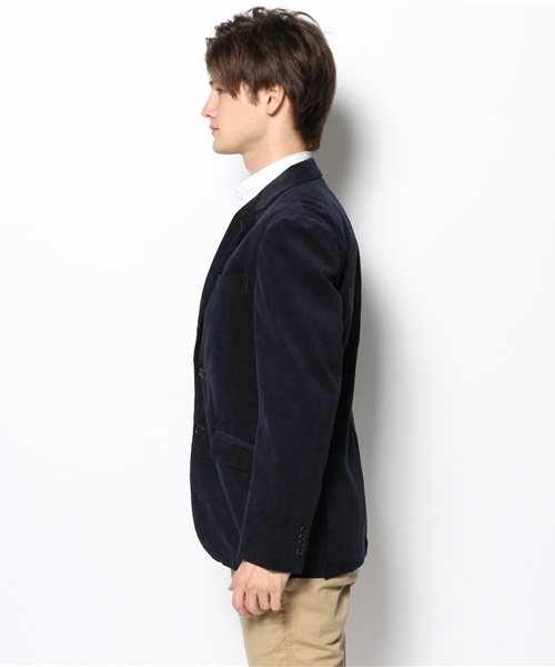 green label relaxing(グリーンレーベルリラクシング)の「□CORD NT SCPジャケット(テーラードジャケット・メンズ・ワインレッド/オリーブ/ネイビー・SMALL/MEDIUM/LARGE/X-LARGE)」の5枚目の写真