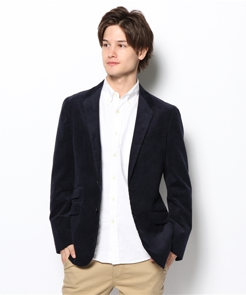 green label relaxing(グリーンレーベルリラクシング)の「□CORD NT SCPジャケット(テーラードジャケット・メンズ・ワインレッド/オリーブ/ネイビー・SMALL/MEDIUM/LARGE/X-LARGE)」の7枚目の写真