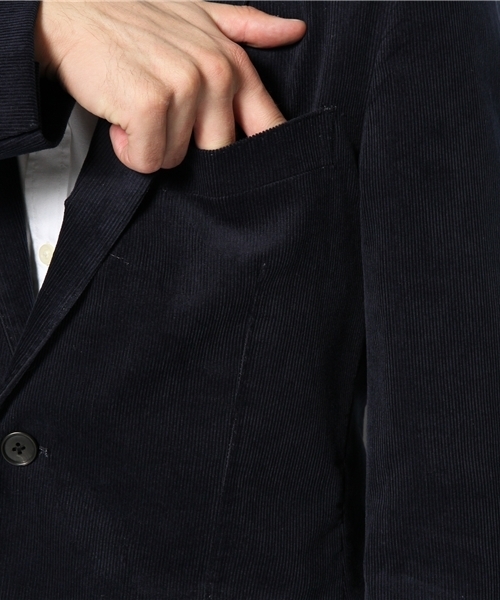 green label relaxing(グリーンレーベルリラクシング)の「□CORD NT SCPジャケット(テーラードジャケット・メンズ・ワインレッド/オリーブ/ネイビー・SMALL/MEDIUM/LARGE/X-LARGE)」の9枚目の写真