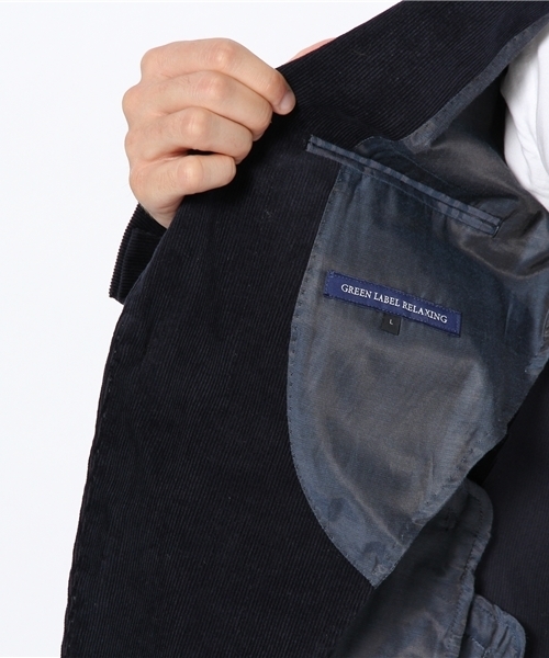 green label relaxing(グリーンレーベルリラクシング)の「□CORD NT SCPジャケット(テーラードジャケット・メンズ・ワインレッド/オリーブ/ネイビー・SMALL/MEDIUM/LARGE/X-LARGE)」の11枚目の写真