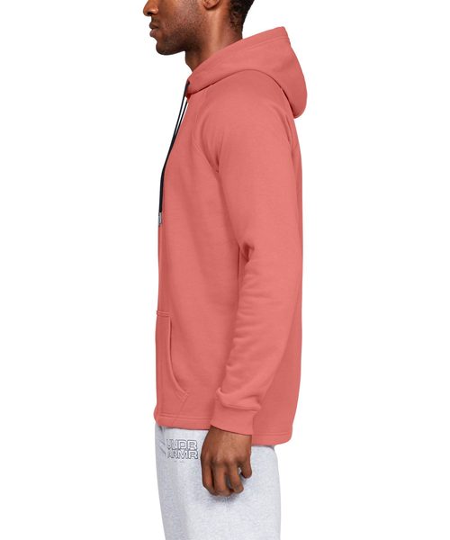 UNDER ARMOUR（アンダーアーマー）の「メンズバスケットボールパーカー / ベースラインフリースグラフィックフーディー（パーカー・メンズ・オレンジ/ブラック×ホワイト・XL/3XL/LG/SM/MD）」の9枚目の写真