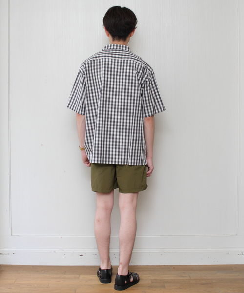 Gymphlex メンズ　チェックシャツ　L GYMPHLEX（ジムフレックス）の「GYMPHLEX / ジムフレックス リネン