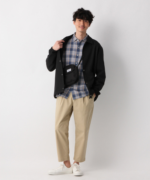 GLOBAL WORK(グローバルワーク)の「ライトウェイトコーチジャケット/813843(ブルゾン・メンズ・ブラック/グレー/イエロー/グリーン・SMALL/MEDIUM/LARGE)」の9枚目の写真