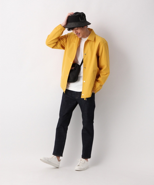 GLOBAL WORK(グローバルワーク)の「ライトウェイトコーチジャケット/813843(ブルゾン・メンズ・ブラック/グレー/イエロー/グリーン・SMALL/MEDIUM/LARGE)」の7枚目の写真