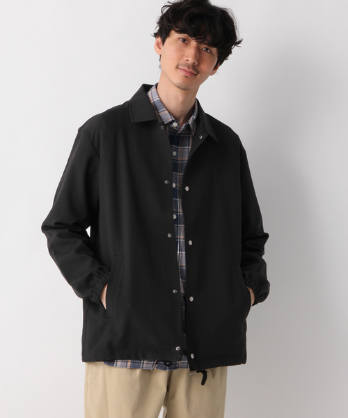 GLOBAL WORK(グローバルワーク)の「ライトウェイトコーチジャケット/813843(ブルゾン・メンズ・ブラック/グレー/イエロー/グリーン・SMALL/MEDIUM/LARGE)」の5枚目の写真