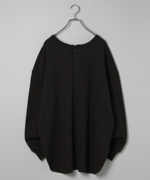 LOWRYS FARM（ローリーズファーム）の「ハニカムロンＴ　826824（Tシャツ/カットソー・レディース・オフホワイト/ブラック/ベージュ/ピンク・FREE）」の7枚目の写真