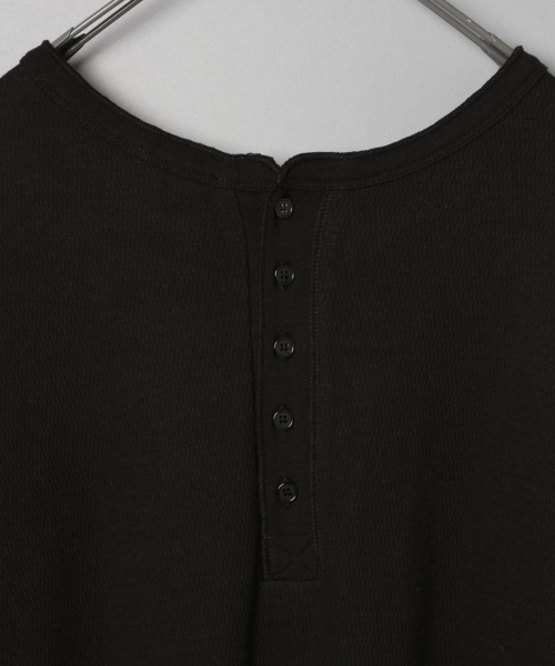 LOWRYS FARM（ローリーズファーム）の「ハニカムロンＴ　826824（Tシャツ/カットソー・レディース・オフホワイト/ブラック/ベージュ/ピンク・FREE）」の9枚目の写真