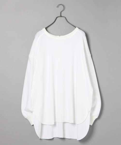 LOWRYS FARM（ローリーズファーム）の「ハニカムロンＴ　826824（Tシャツ/カットソー・レディース・オフホワイト/ブラック/ベージュ/ピンク・FREE）」の14枚目の写真