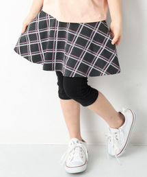 devirock | ポケット付き 総柄6分丈スカッツ(スカート)