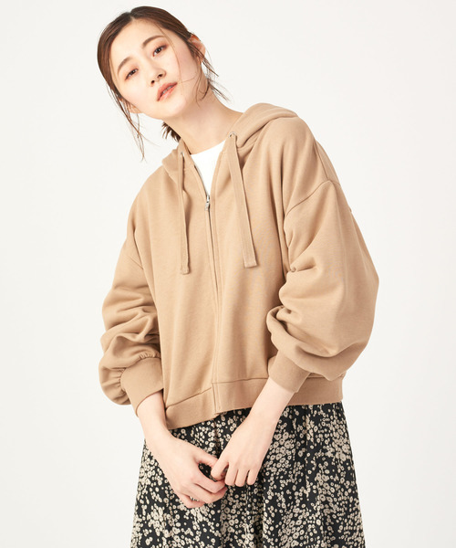 DISCOAT（ディスコート）の「モノトーン小花柄切替ロングスカート（スカート・レディース・ブラック/グレー・FREE）」の8枚目の写真