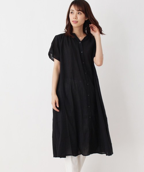 Shoo La Rue シューラルー の Web限定サイズ 04 Ll あり 綿シフォンロングワンピース ワンピース Wear