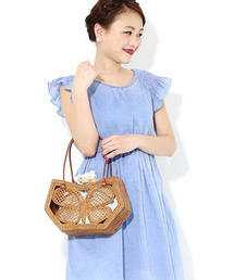 bpr BEAMS Women's | BEAMS / バタフライ アタカゴ バッグ(かごバッグ)