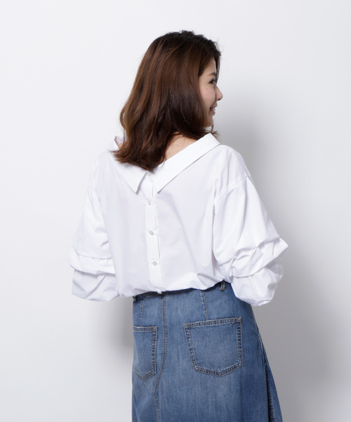 Re.Verofonna（ヴェロフォンナ）の「ソフトクリームブラウス（シャツ 