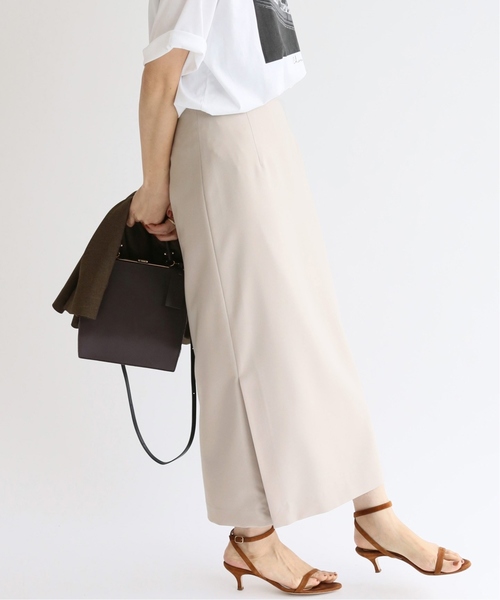 IENA（イエナ）の「メランジ タイトスカート◆（スカート・レディース・ブラウン/ベージュ/ブラック・34/36/38/40）」の3枚目の写真