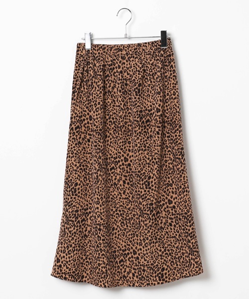 WEGO（ウィゴー）の「WEGO VINTAGE/ヒョウ柄スカート（スカート）」 - WEAR