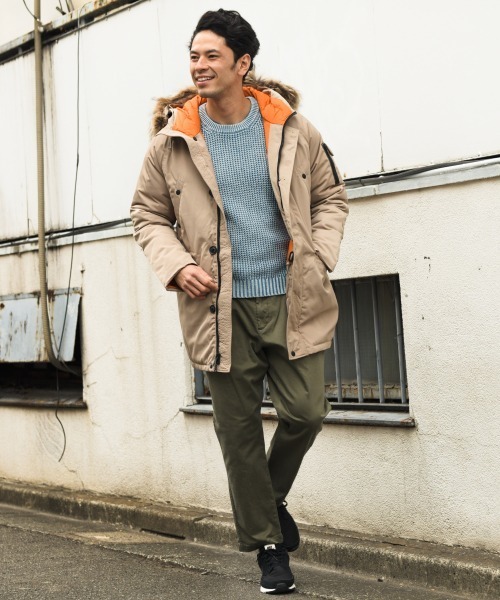 Cape HEIGHTS（ケープハイツ）の「【Cape Heights（ケープハイツ） 】DELTA（ダウンジャケット/コート・メンズ・ブラック/ベージュ・SMALL/MEDIUM）」の6枚目の写真