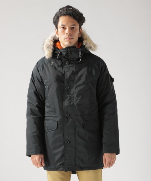 Cape HEIGHTS（ケープハイツ）の「【Cape Heights（ケープハイツ） 】DELTA（ダウンジャケット/コート・メンズ・ブラック/ベージュ・SMALL/MEDIUM）」の12枚目の写真