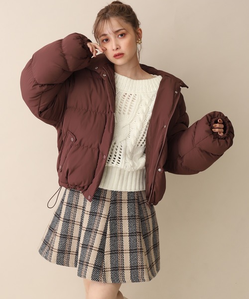 one after another NICE CLAUP(ワンアフターアナザーナイスクラップ)の「ロービング2Wayニット(ニット/セーター・レディース・アイボリー/グリーン/ミント/ピンクベージュ・FREE)」の5枚目の写真