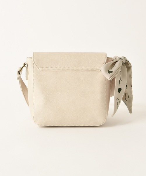 one after another NICE CLAUP（ワンアフターアナザーナイスクラップ）の「スカーフ付きショルダーバッグ（ショルダーバッグ・レディース・ベージュ/ブラウン/アイボリー・FREE）」の10枚目の写真