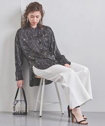 UNITED ARROWS フラワーカラー ブラウス　ブラック　38 UNITED ARROWS フラワーカラー ブラウス ブラック 38 - メルカリ