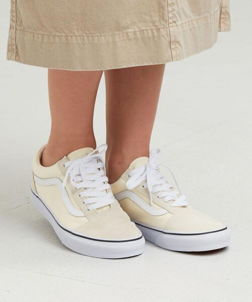 VANS（バンズ）の「[バンズ]VANS SC OLD SKOOL スニーカー（スニーカー・レディース・ホワイト/オレンジ/ターコイズブルー・5h(23.5)/6(24)/5(23)/6h(24.5)）」の2枚目の写真