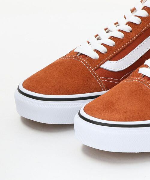 VANS（バンズ）の「[バンズ]VANS SC OLD SKOOL スニーカー（スニーカー・レディース・ホワイト/オレンジ/ターコイズブルー・5h(23.5)/6(24)/5(23)/6h(24.5)）」の9枚目の写真
