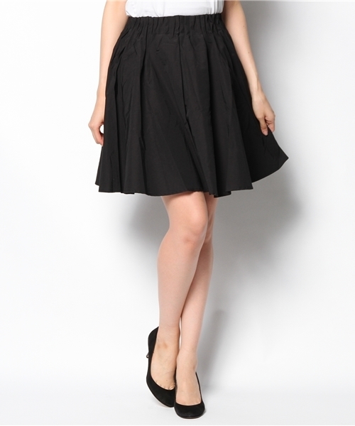 ROSE BUD（ローズバッド）の「LSK-14210 HIGH/W GATHERED MINI SKIRT（スカート・レディース・カーキ/ロイヤルブルー/ブラック・ONE SIZE）」の2枚目の写真