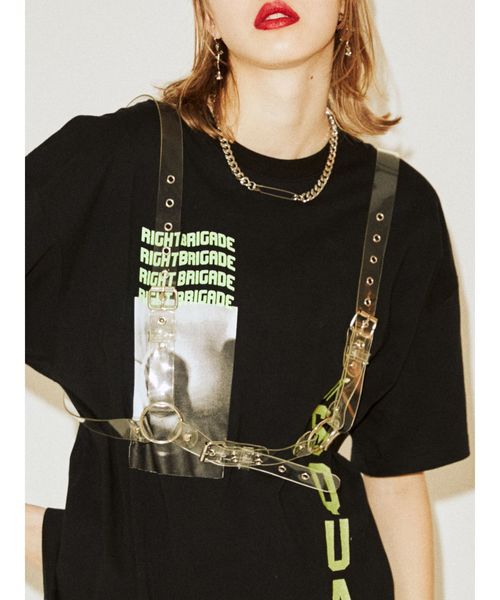 jouetie（ジュエティ）の「ジャンプリングハーネスベルト（ベルト・レディース・ブラック/ベージュ/クリア・FREE）」の3枚目の写真