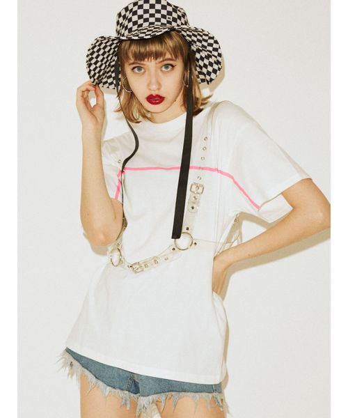 jouetie（ジュエティ）の「ジャンプリングハーネスベルト（ベルト・レディース・ブラック/ベージュ/クリア・FREE）」の6枚目の写真