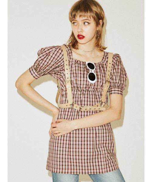 jouetie（ジュエティ）の「ジャンプリングハーネスベルト（ベルト・レディース・ブラック/ベージュ/クリア・FREE）」の4枚目の写真