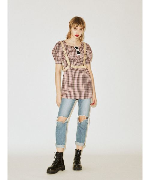 jouetie（ジュエティ）の「ジャンプリングハーネスベルト（ベルト・レディース・ブラック/ベージュ/クリア・FREE）」の10枚目の写真