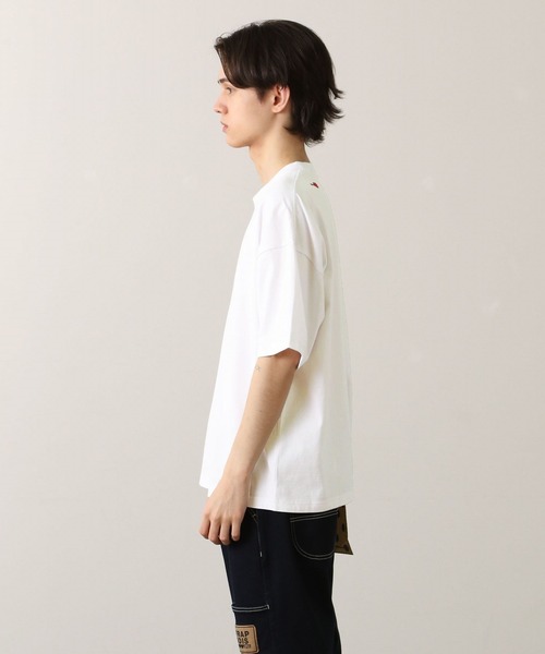 FRAPBOIS（フラボア）の「スプラウトＴ（Tシャツ/カットソー・レディース・ホワイト/ブラック・2/1）」の3枚目の写真