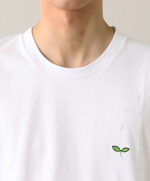 FRAPBOIS（フラボア）の「スプラウトＴ（Tシャツ/カットソー・レディース・ホワイト/ブラック・2/1）」の6枚目の写真