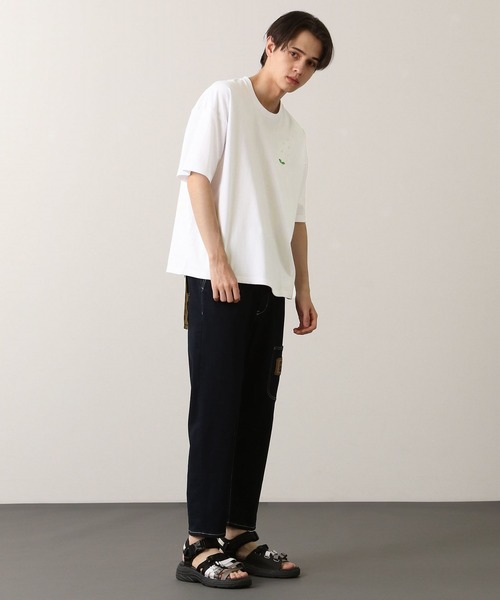 FRAPBOIS（フラボア）の「スプラウトＴ（Tシャツ/カットソー・レディース・ホワイト/ブラック・2/1）」の4枚目の写真