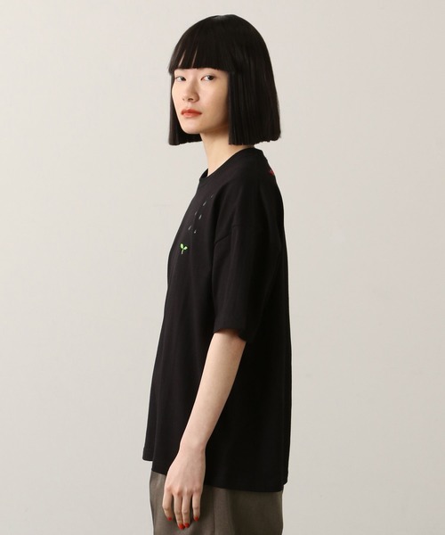 FRAPBOIS（フラボア）の「スプラウトＴ（Tシャツ/カットソー・レディース・ホワイト/ブラック・2/1）」の13枚目の写真