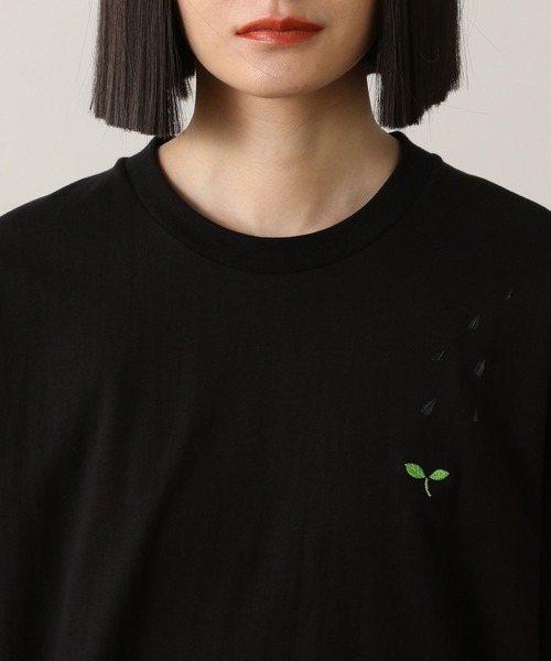 FRAPBOIS（フラボア）の「スプラウトＴ（Tシャツ/カットソー・レディース・ホワイト/ブラック・2/1）」の22枚目の写真